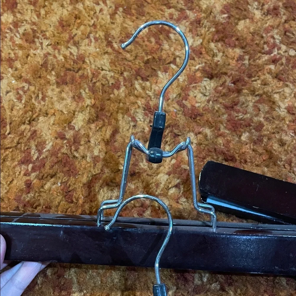 Set of 8 Wooden pants Hangers